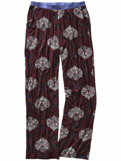 Loungehose Mysterious Ornaments madeirarot