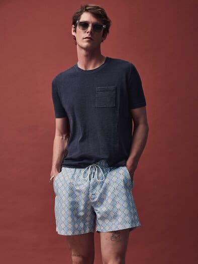 Badeshorts Forti eisblau