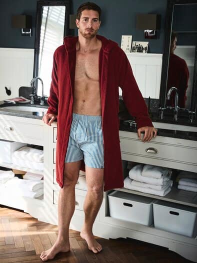 Boxershorts Blust denim-gestreift