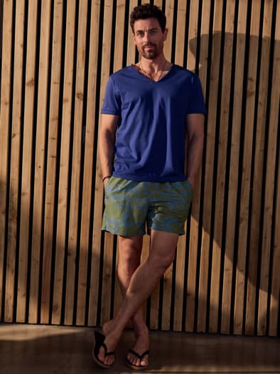 Badeshorts Highland blaualge