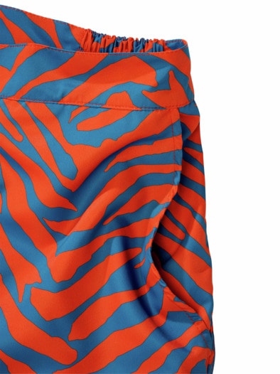 Badeshorts Luchino jungle orange
