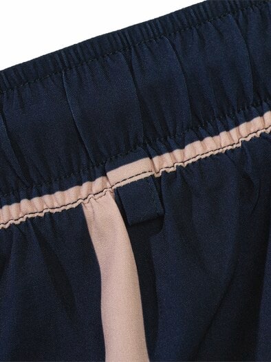 Resort-Badeshorts Streifen marina-sunset