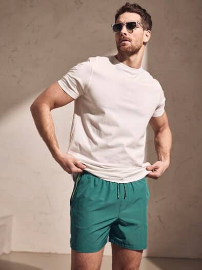 Resort-Badeshorts petrol