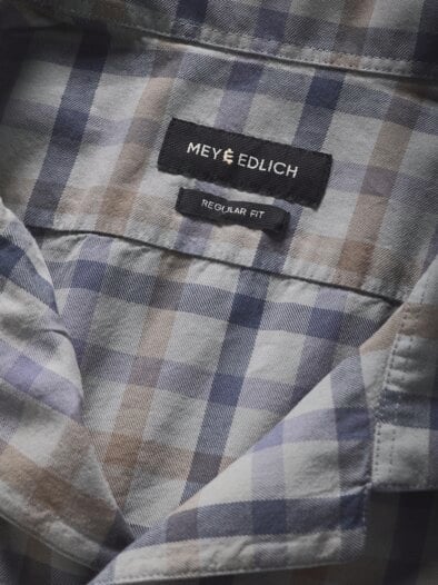 Pyjama 1.001-Nacht indigo-kariert