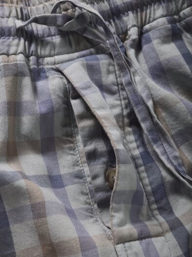 Pyjama 1.001-Nacht indigo-kariert