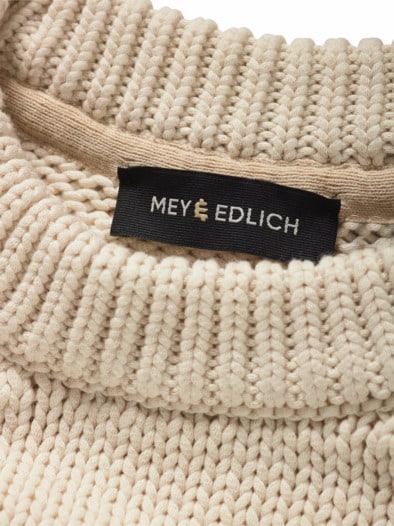 Fundierter Pullover offwhite