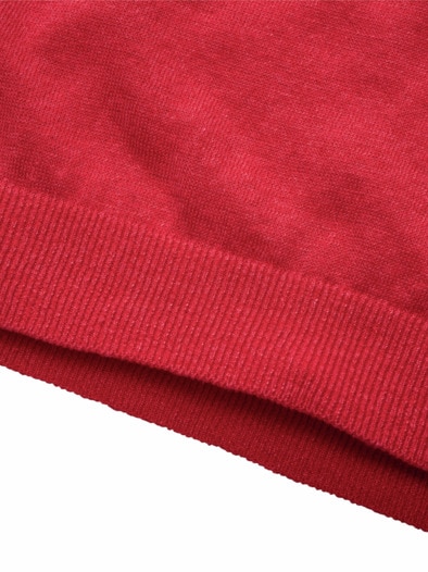 Evolutionäres Poloshirt signal-rot