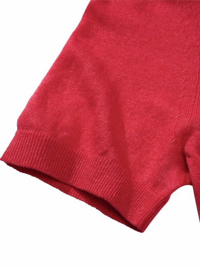 Evolutionäres Poloshirt signal-rot