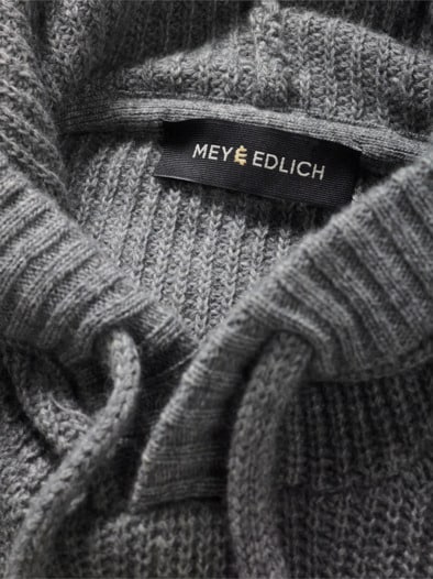 Freunde-Hoodie stahl