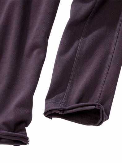 Getopptes Longsleeve pflaume