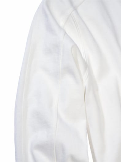 Getopptes Longsleeve weiß