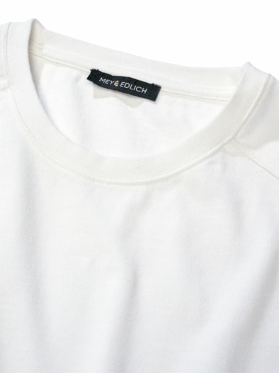 Getopptes Longsleeve weiß