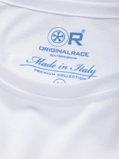 Shirt The Ice Man Racket tennisweiß