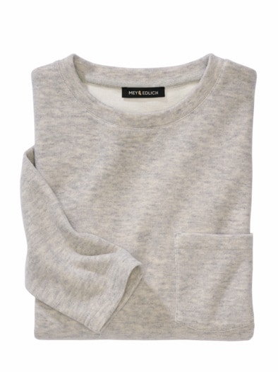 Schön-einfach-Pulli granit