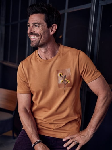 Fuwari-Blüten-Shirt pflanzerde