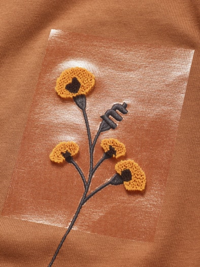 Fuwari-Blüten-Shirt pflanzerde