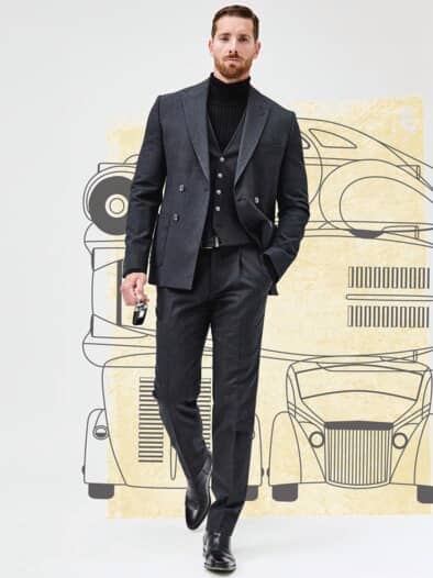 Viel-Profil-Rolli onyxschwarz