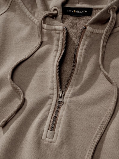 Zip-Zip-Hurra-Hoodie milchkaffee