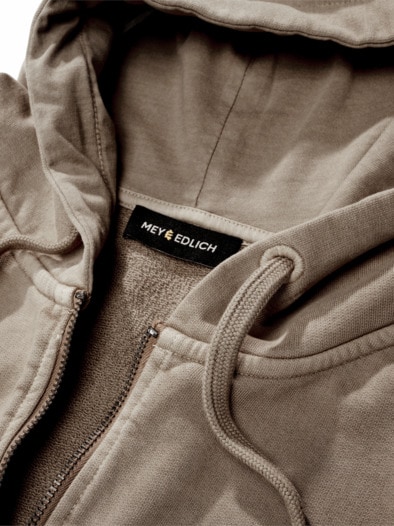Zip-Zip-Hurra-Hoodie milchkaffee