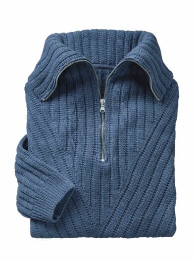 Longneck-Troyer denim-blau