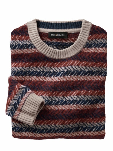 Fokus-Pullover trikolore
