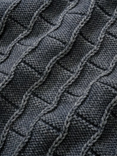 Grundstein-Pullover betonblau