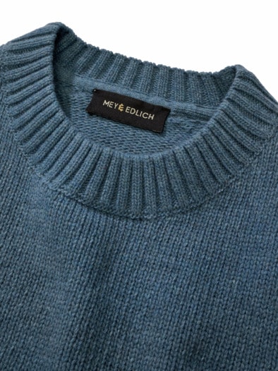 Durcheinander-Pullover azzurro