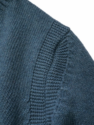 Durcheinander-Pullover azzurro