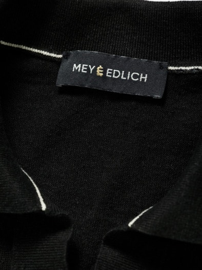 Evolutionäres Poloshirt ur-schwarz
