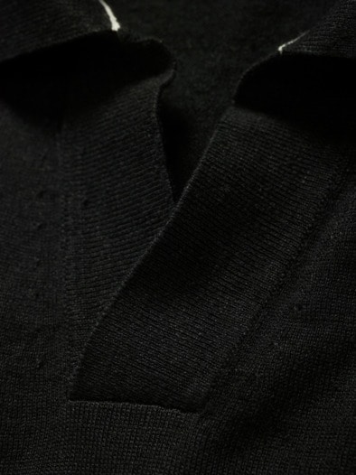 Evolutionäres Poloshirt ur-schwarz
