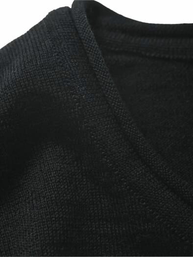 Flüster-Pullover pechschwarz