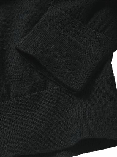 Flüster-Pullover pechschwarz