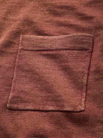Ultraleichtes Strickshirt kupfer