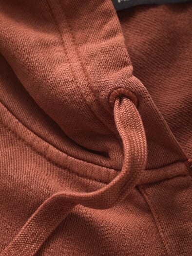 Selbstläufer-Sweatjacke ziegelstein