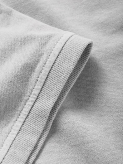 Sichere-Bank-T-Shirt nebelgrau