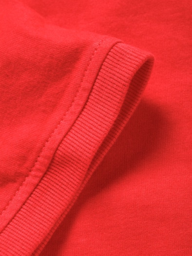 Sichere-Bank-T-Shirt feuerrot