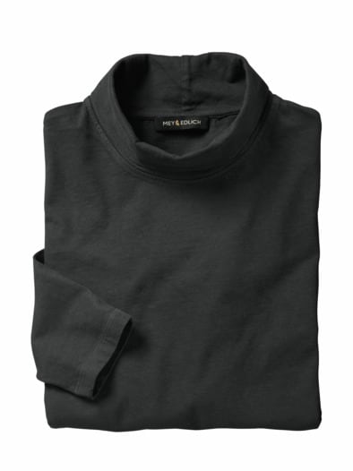 Hals-über-Kopf-Rollneck schwarz
