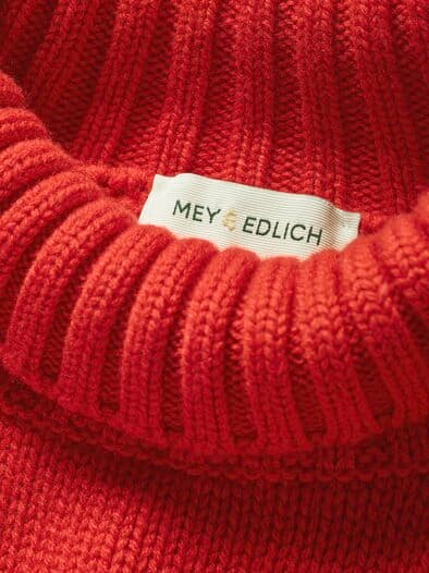 Ohne-Worte-Kaschmirpullover mohn