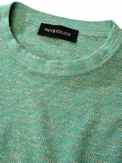 Two-Tone-T-Shirt pistazieneis