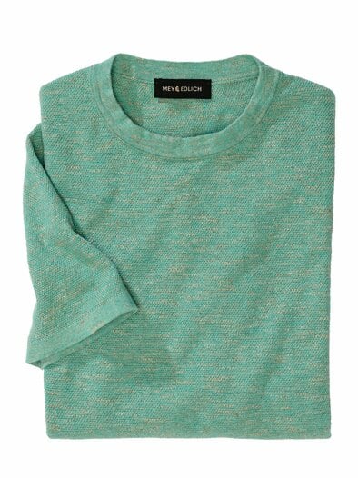 Two-Tone-T-Shirt pistazieneis