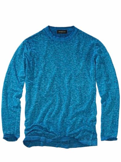 Sommernacht-Pullover cyan