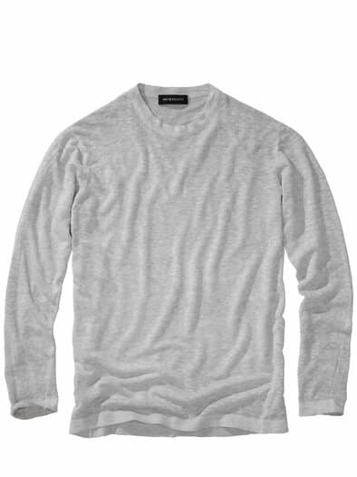 Sommernacht-Pullover silbergrau