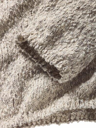 Kompatibler Sommerpullover hellgranit