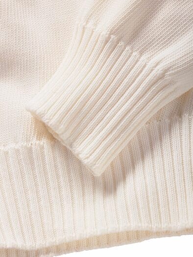 Prima-Pima-Pullover kreideweiß