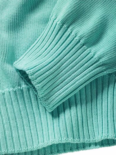 Prima-Pima-Pullover mintgrün