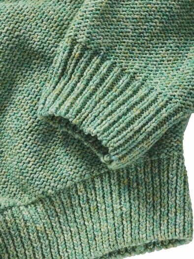 Spruzzo-Strickhoodie pistazienkern