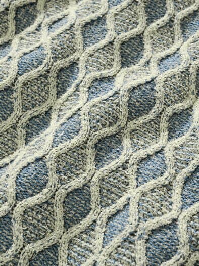 Neue-Masche-Polo aqua/pistazie