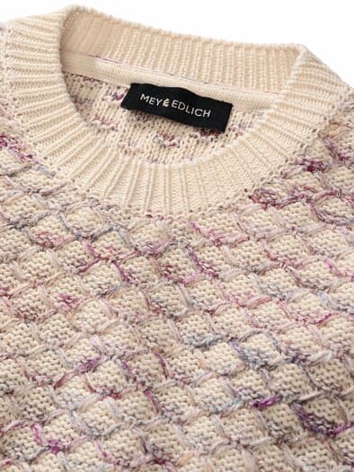 Wunderwabe-Pullover wattsand