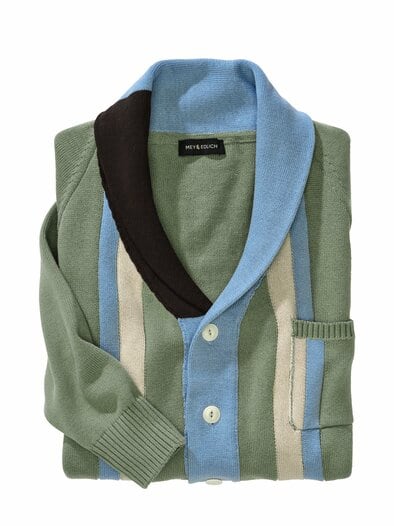 Teatime-Cardigan teegrün