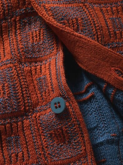 Relief-Polo rostorange